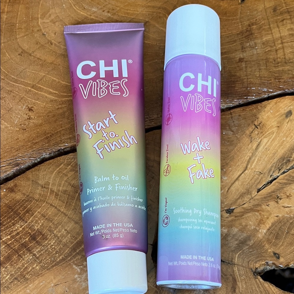 CHI Vibes Start to Finish Balm and Wake + Fake Dry Shampoo Set -